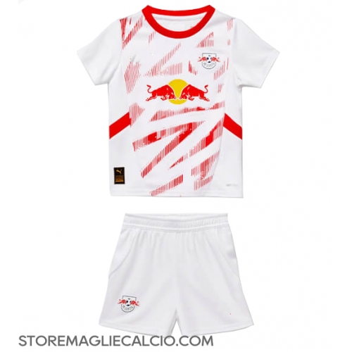 RB Leipzig Maglia Gara Casa Repliche 2024-25 Bambino Maniche Corte RB Leipzig Maglia Gara Casa Repliche 2024-25 Bambino Maniche Corte